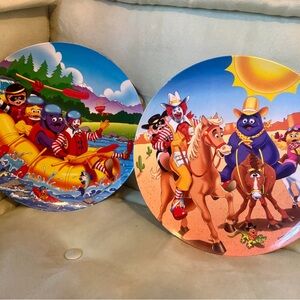 McDonalds 1998 Collectors Plates (2)